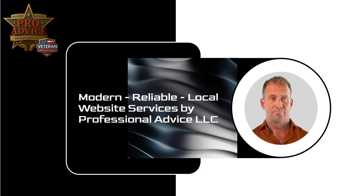 Professional website design, development, and maintenance services for Savannah, Pooler, and Chatham County GA – by Pro Advice LLC